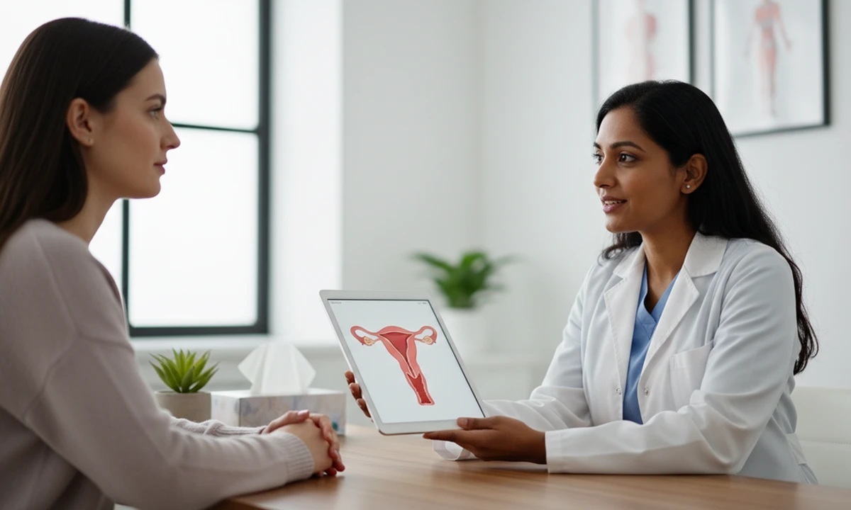 Консультация гинеколога по поводу выделений