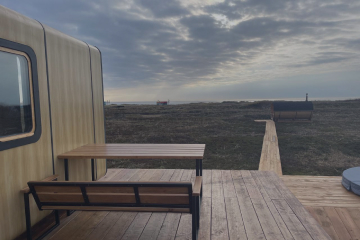 Аренда глемпинга на Камчатке на берегу Тихого океана