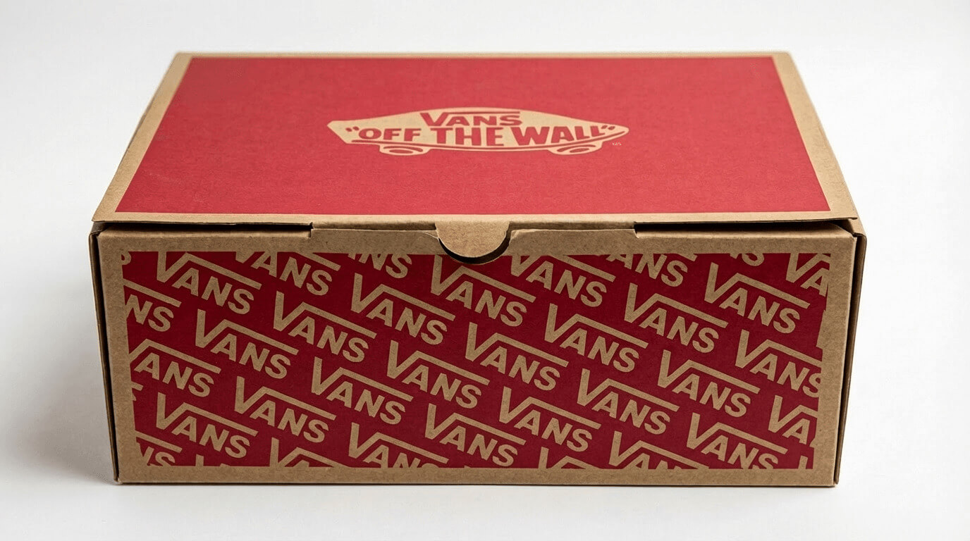 оригинальная коробка от кед Vans