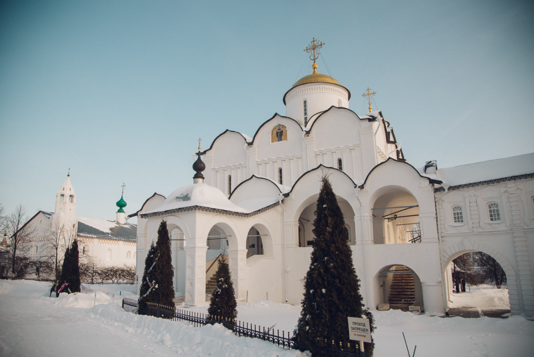 Спасо Евфимиев монастырь зимой