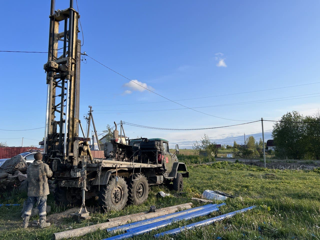 Бурение скважин на воду под ключ в Петербурге и Ленинградской области