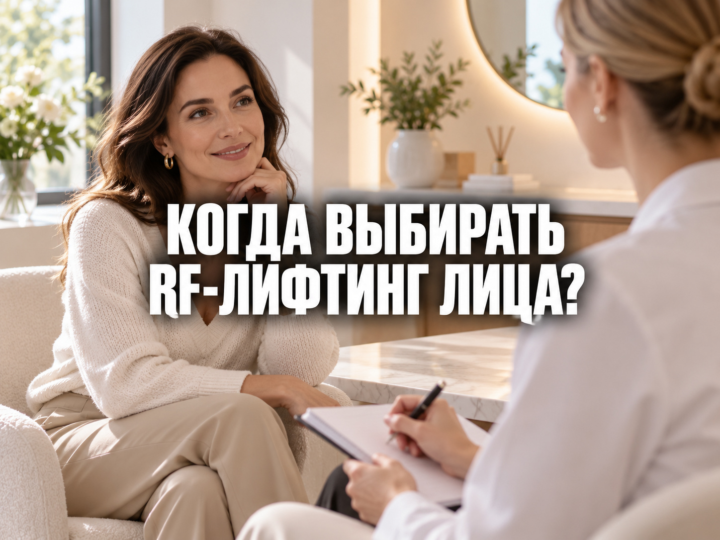 Иллюстрация к статье: Когда выбирать RF-лифтинг лица в Екатеринбурге?
