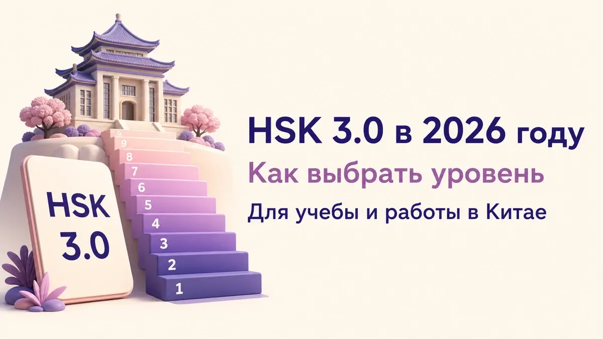 Девять уровней экзамена HSK 3.0 для учебы в Китае