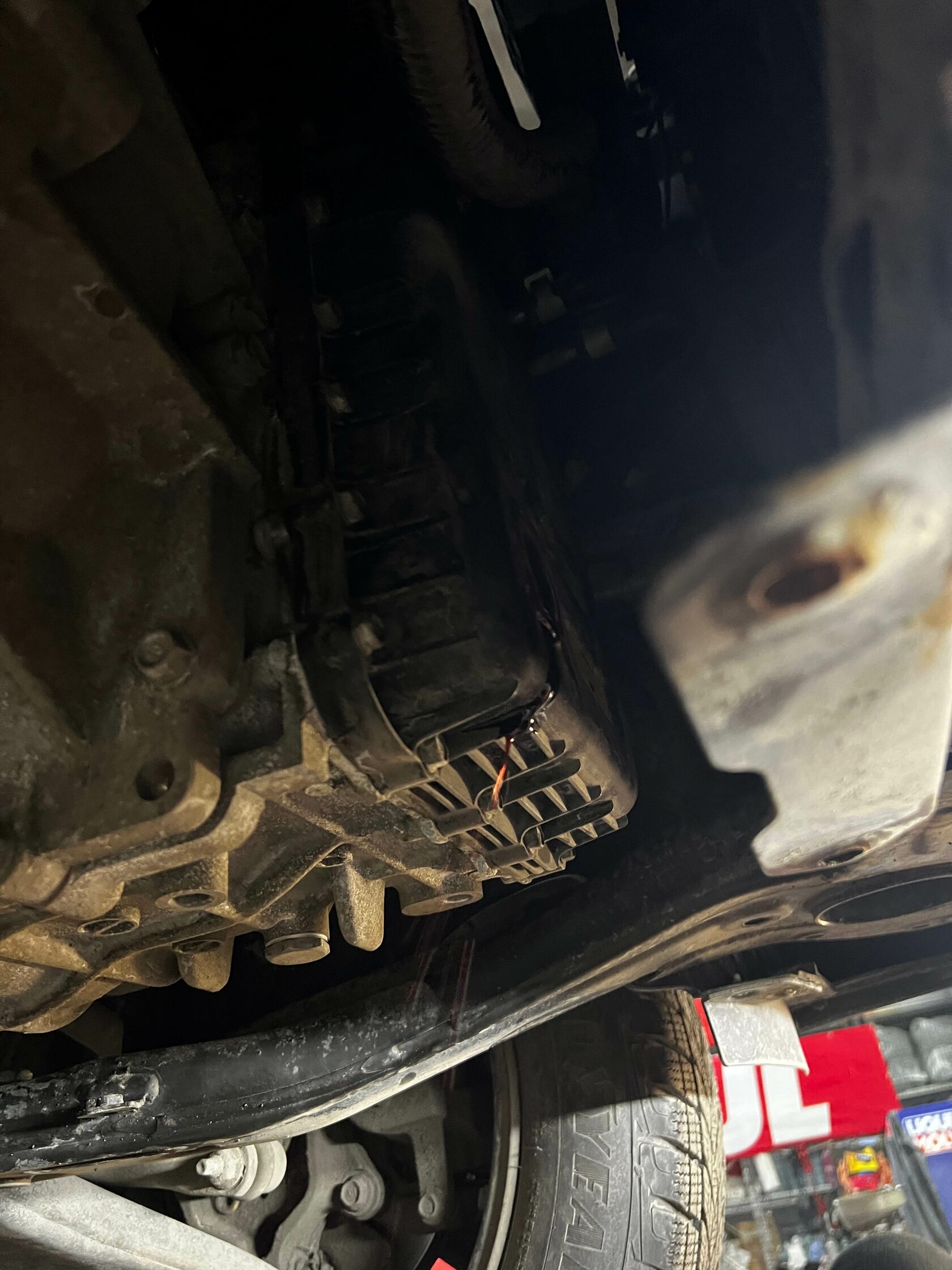 Выставление уровня масла Kia Sorento