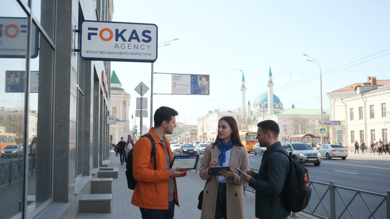 продвижение бизнеса в Казани через интернет-маркетинг с помощью FOKAS