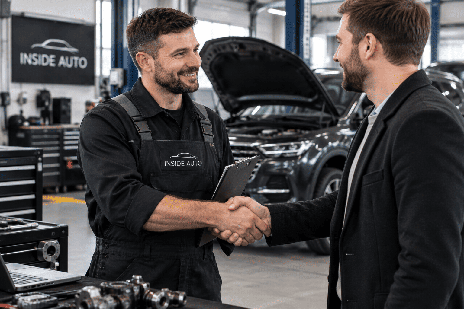 Рулевой редуктор после ремонта в сервисе Inside Auto
