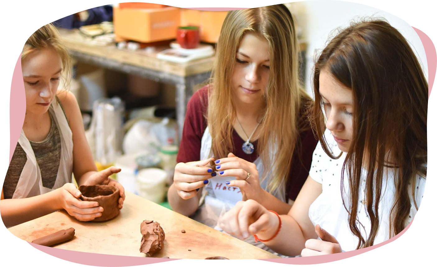 Групповой мастер-класс по лепке