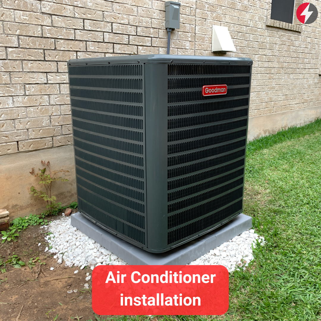 Goodman AC installation in Austin, Texas