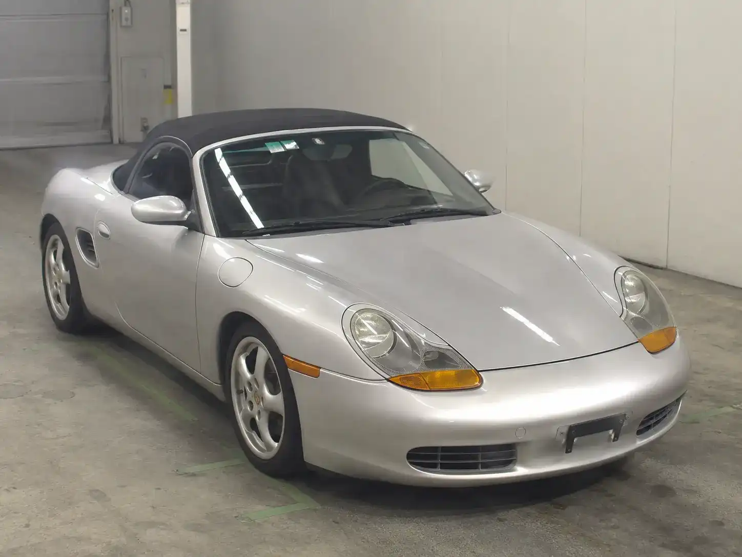 Car as purchased at the Japan auction