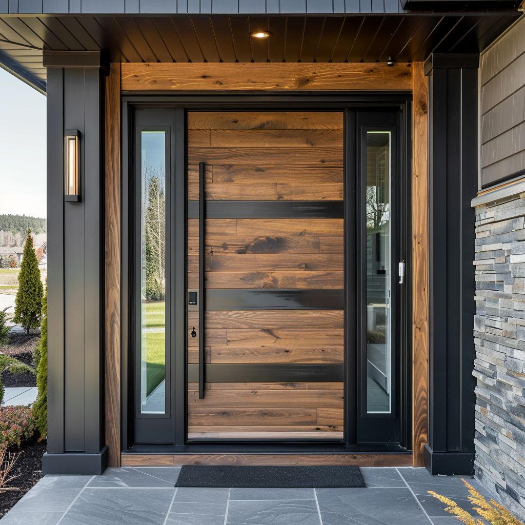 Входная дверь в частный дом