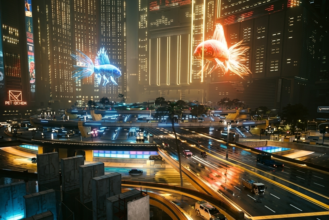 Найт-Сити в Cyberpunk 2077