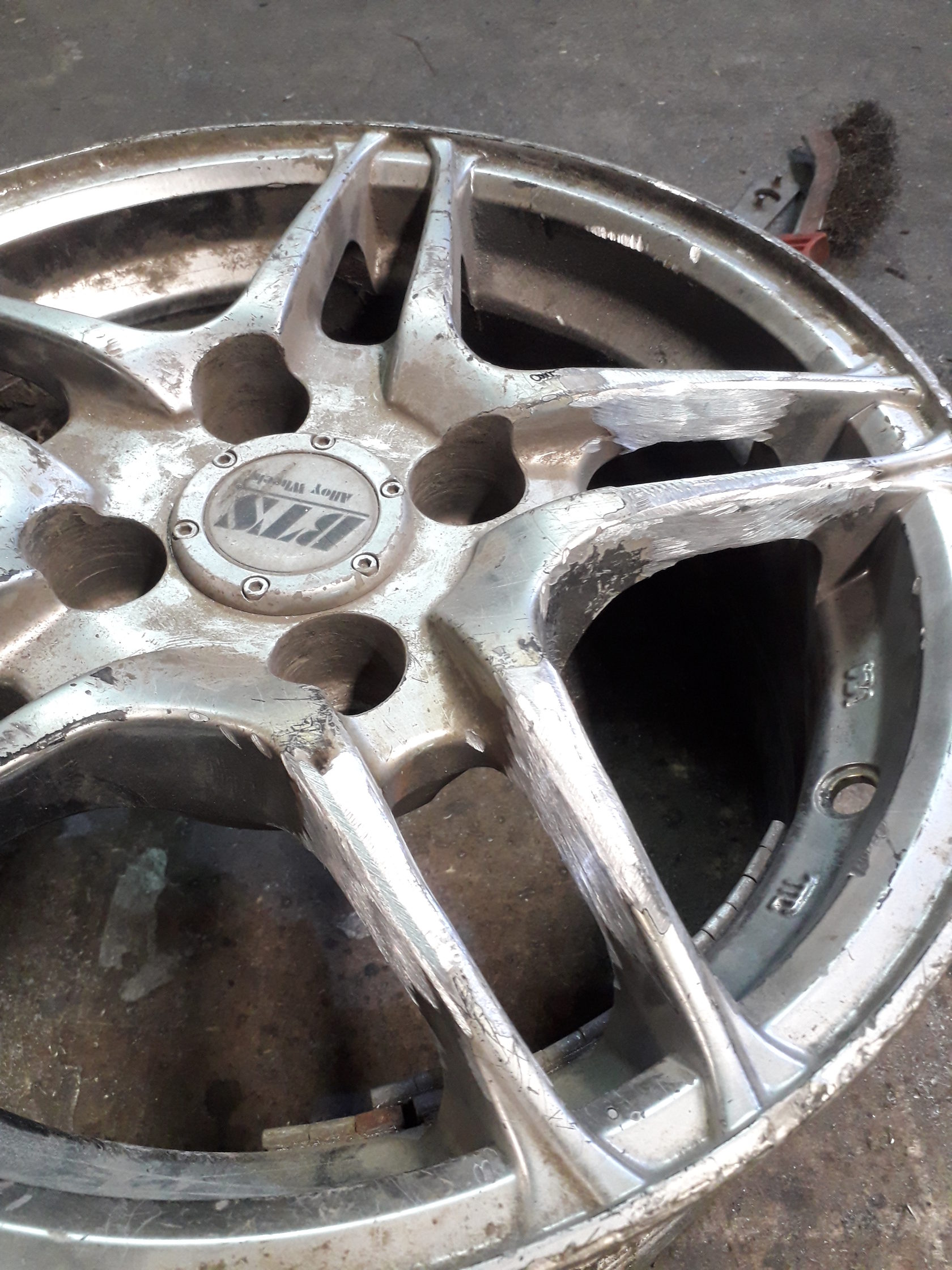 Сварка литого диска