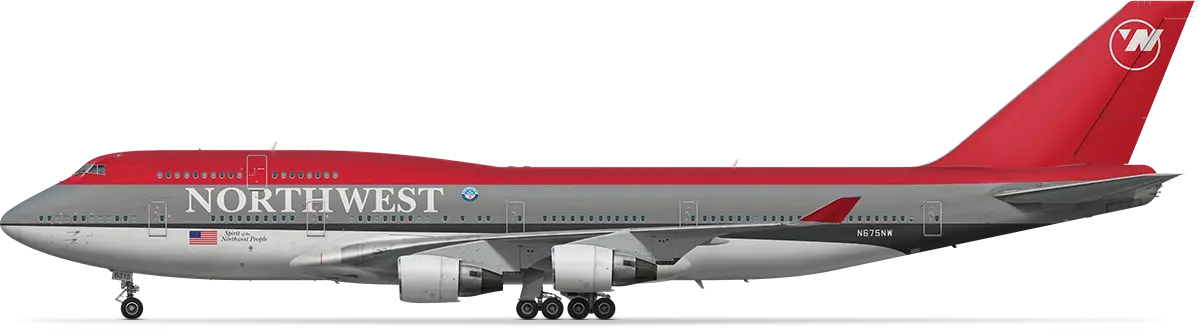 Boeing 747-400 Northwest Airlines