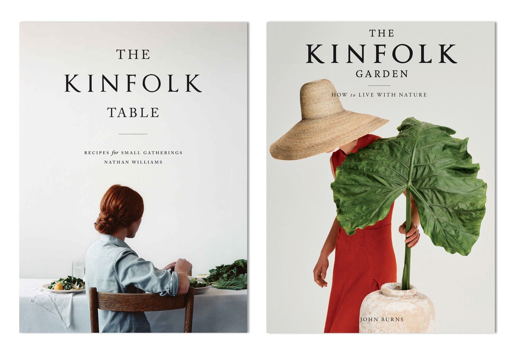 Обложки книг «The Kinfolk Table» и «The Kinfolk Garden»