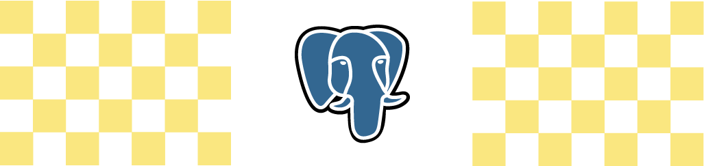 Разделитель с логотипом PostgreSQL