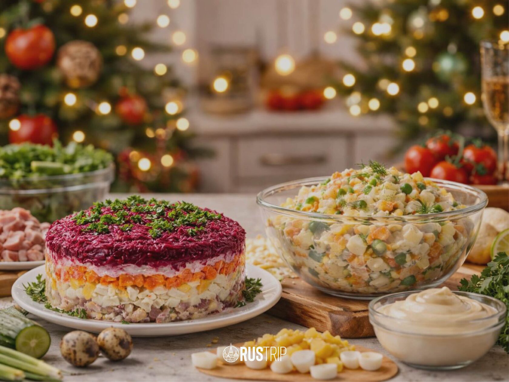 俄羅斯跨年餐