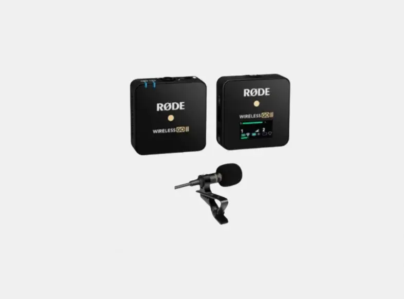 Перетащите фото RODE Wireless GO II