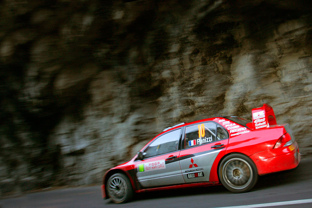 Жиль Паницци и Эрви Паницци, Mitsubishi Lancer WRC 05 (KP54 GXY), ралли Монте-Карло 2005