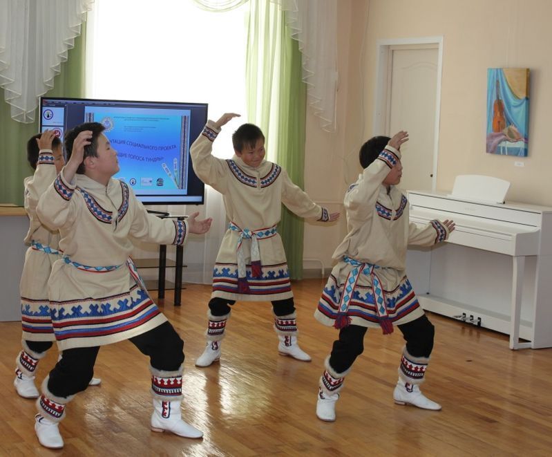 Program to promote social and economic development of indigenous peoples of Taimyr: support and development of language nests