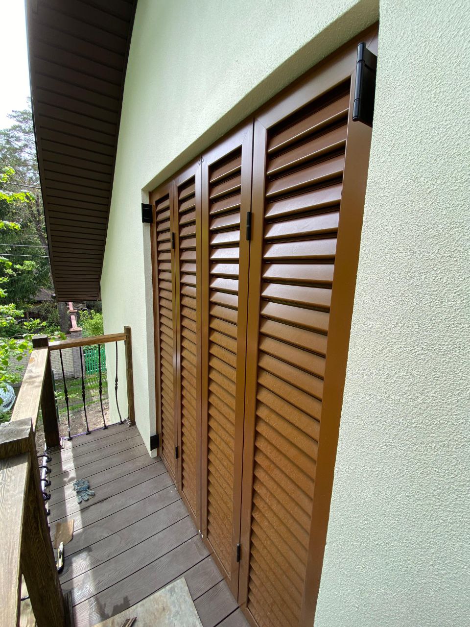 Ставни-гармошки на заказ