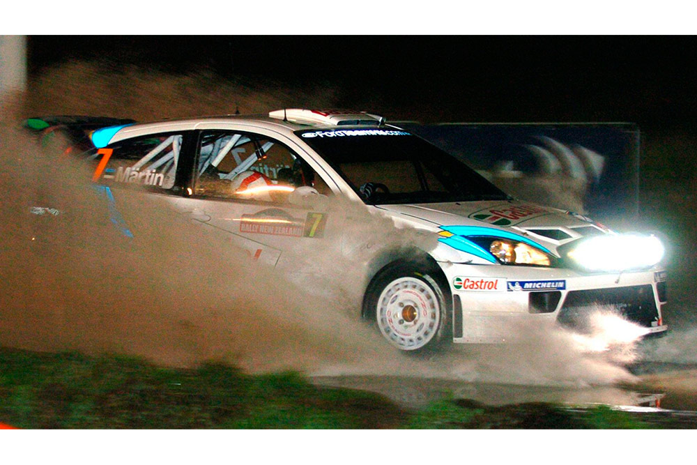 Маркко Мяртин и Майкл Парк, Ford Focus RS WRC '04 (EK52 NWN), ралли Новая Зеландия 2004