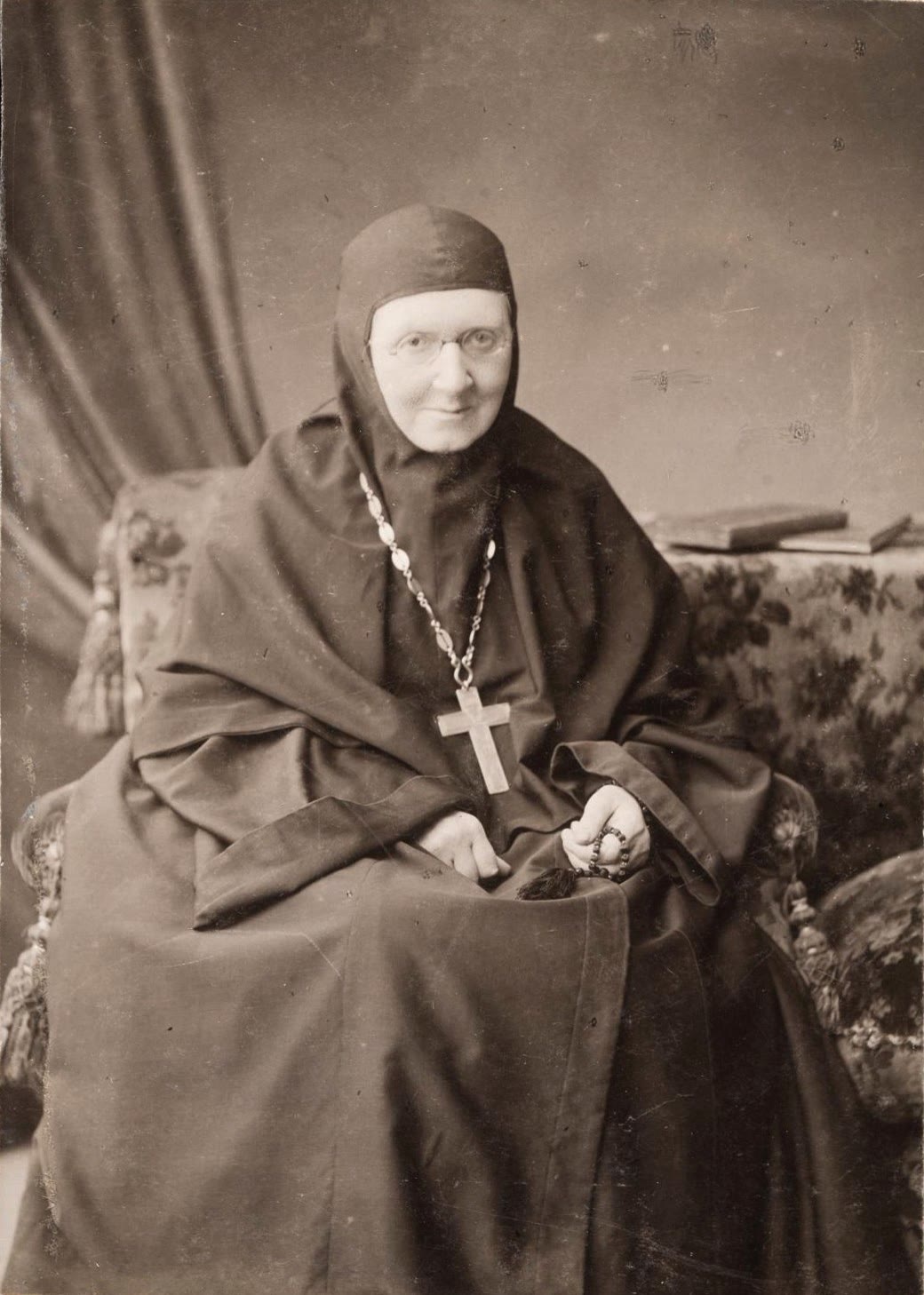 Монахиня Мария Николаевна Толстая, сестра Льва Толстого, портрет 1890-х годов
