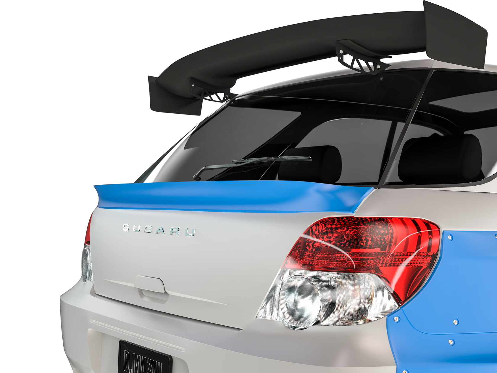 FENDERIST SPEC S Fender Flares Set / Wide Body Kit SUBARU IMPREZA WAGON