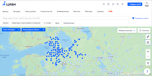 UX-патруль с разработчиками, выпуск двенадцатый: Циан и его бесконечные проблемы с сайтом