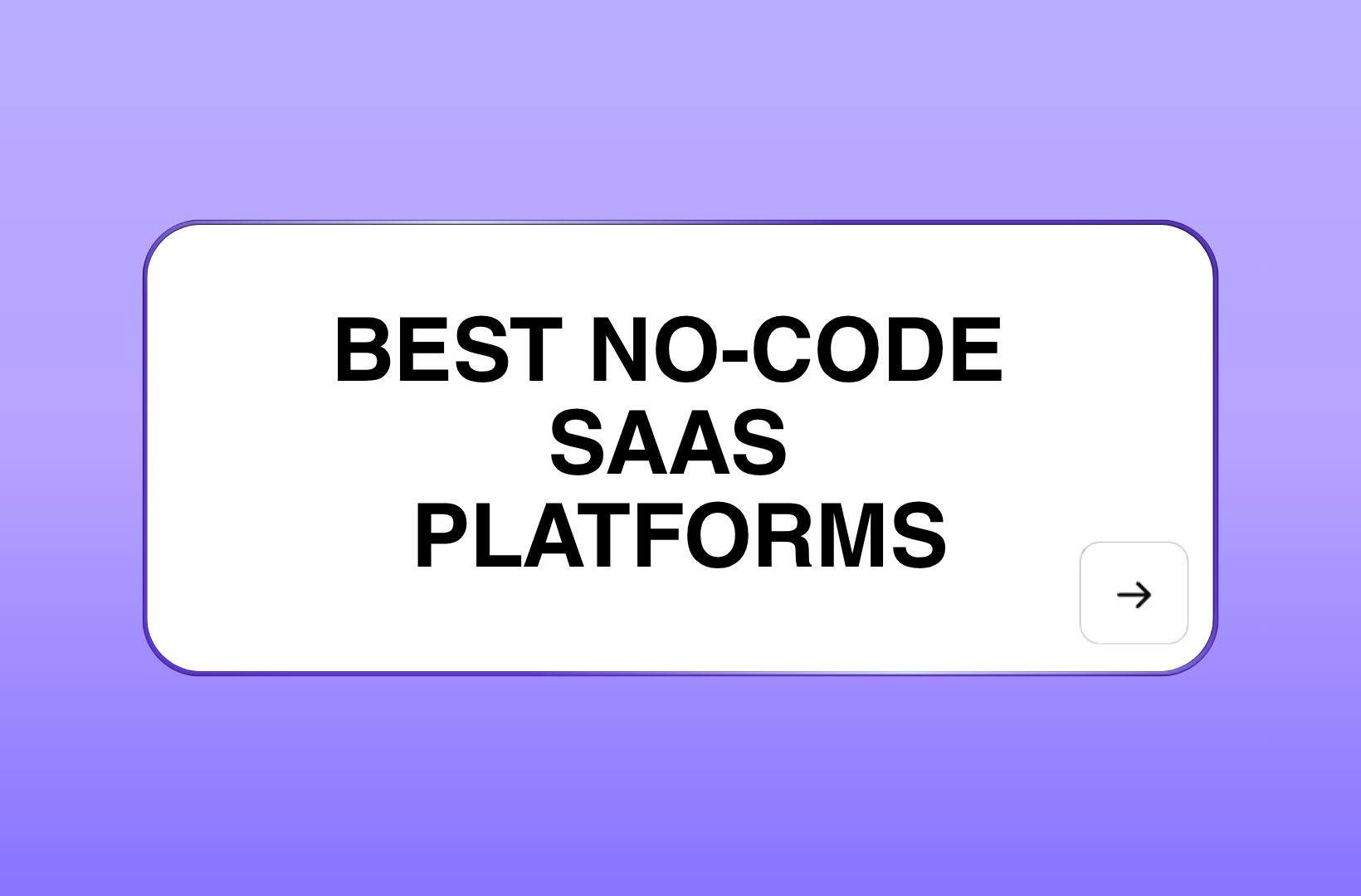 best-no-code-SaaS-platforms