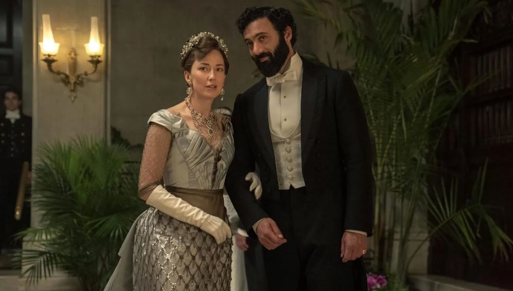 Кадр из этого красивого сериала