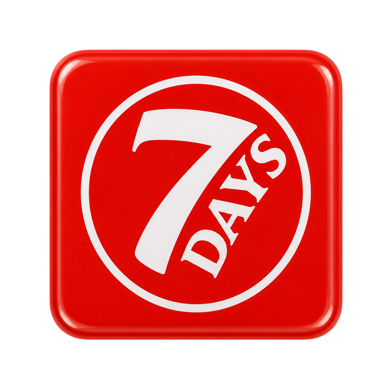 3D-стикер 7 Days