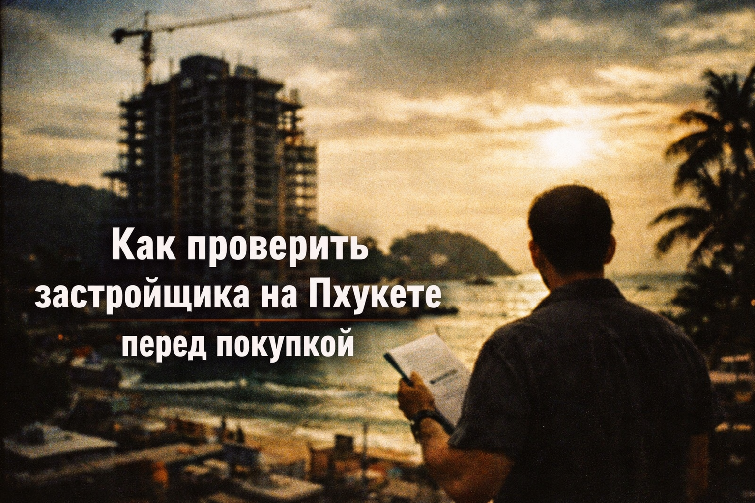 Надёжный застройщик — гарантия вашего тропического дома Представьте: вы инвестируете в премиум-кондо с rooftop infinity-pool и видом на море, но через год проект замораживается из-за проблем девелопера. В декабре 2025 года рынок Пхукета полон предложений 