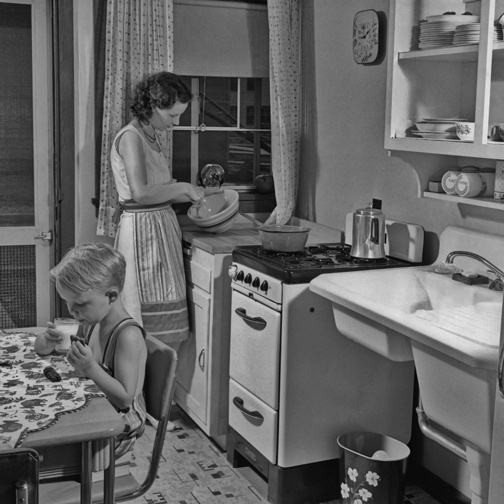 Кухня 1950-х годов