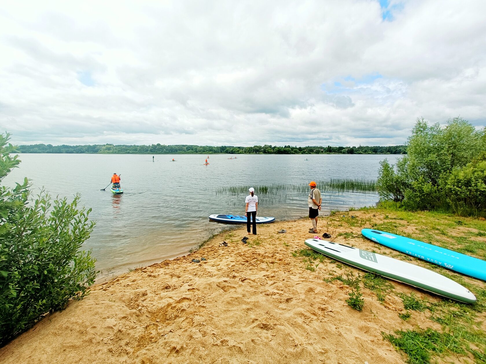 Сапсерфинг на базе SUP Ruza