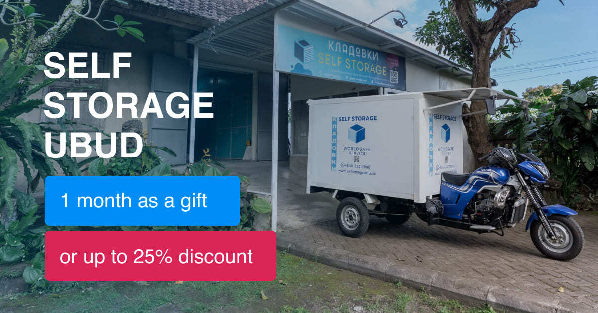 Storage Kuuda Self Storage in Ubud – Dry & Safe Storage for Long-Term Travelers