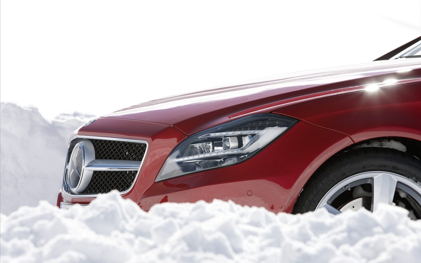 Mercedes Benz 4matic Snow