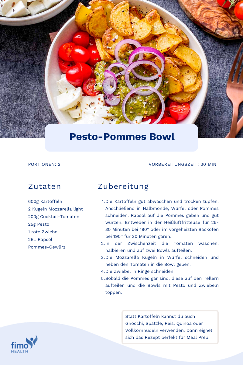 Pesto-Pommes Bowl