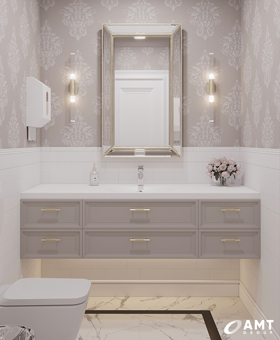 Санузлы дома торжеств Prince Palace