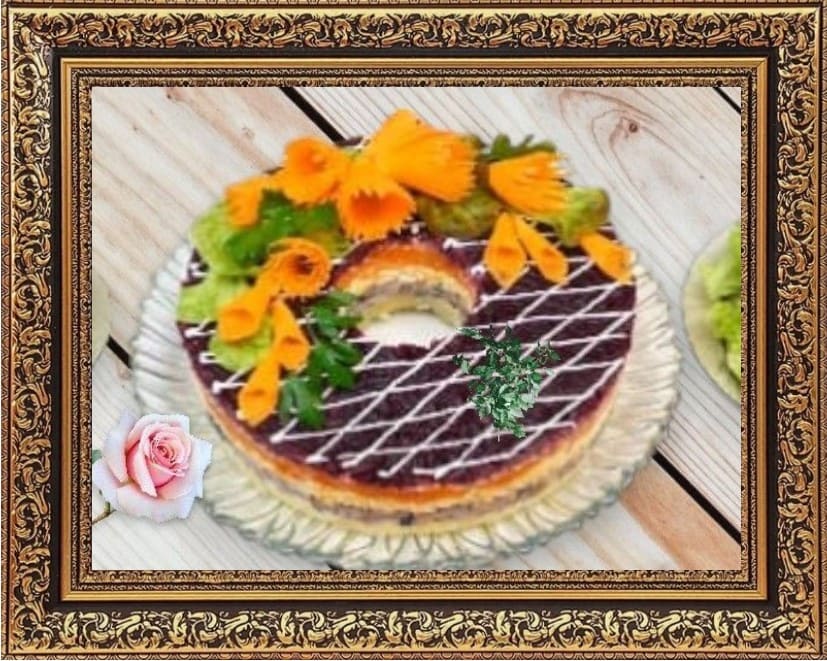 салат селедка под шубой