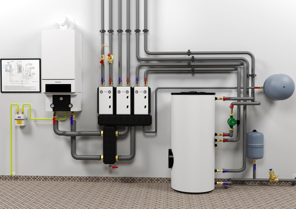 Отопление квартир на основе природного газа