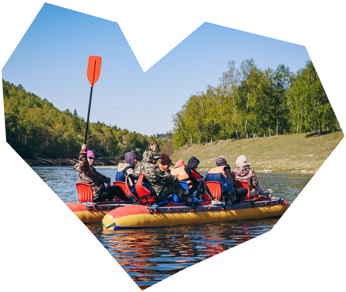 в походы горы и на сплавы