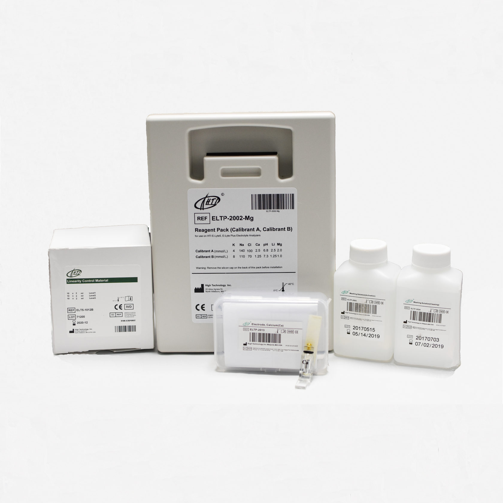 Reagents and Consumables for Electrolyte Analyzer HTI