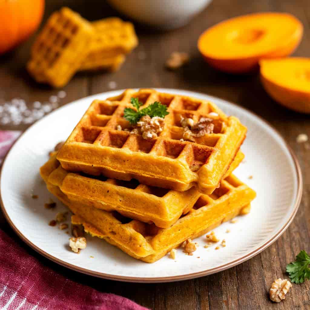 Приготовление диетических вафель с кабачками в вафельнице