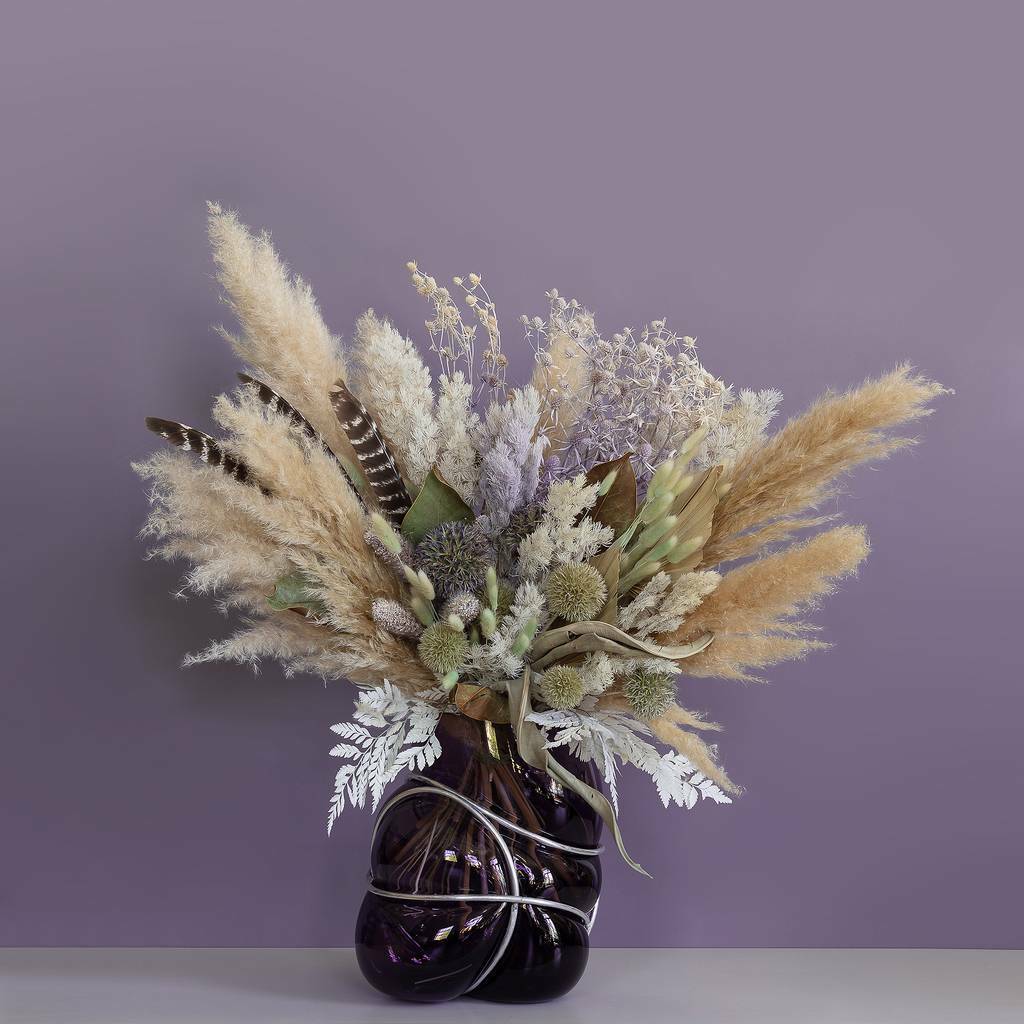 Можно ли дома держать сухоцветы в вазе