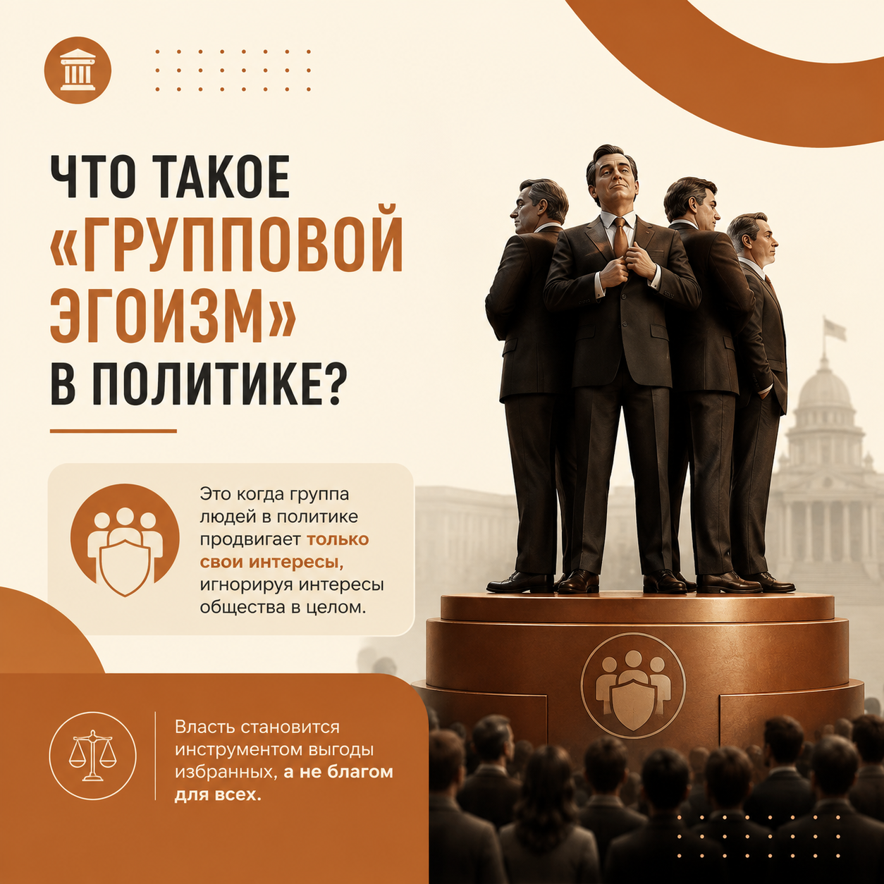 Групповой эгоизм в политике