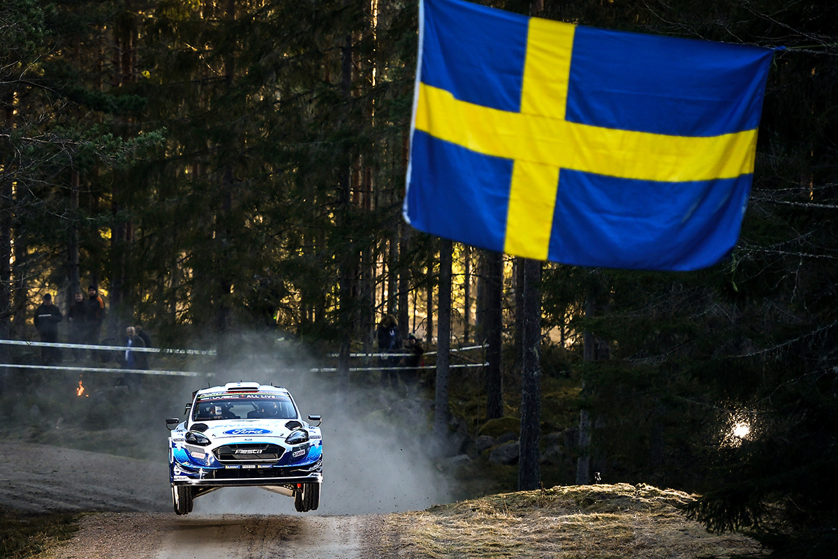 Эсапекка Лаппи и Янне Ферм, Ford Fiesta WRC, ралли Швеция 2020