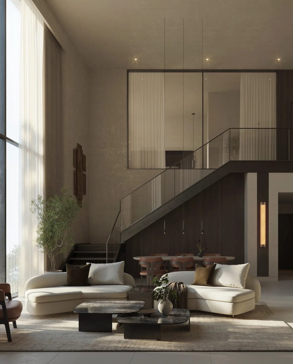 Two-level Kanso Loft
