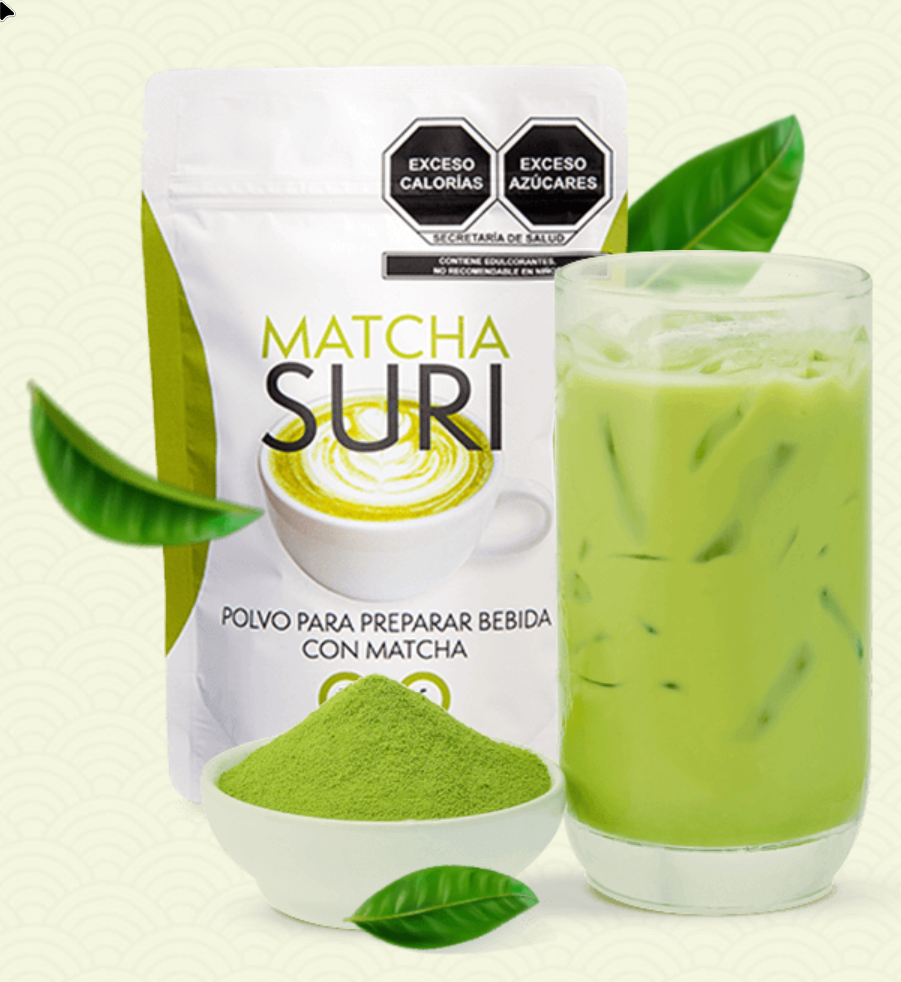 Ingredientes Matcha Suri