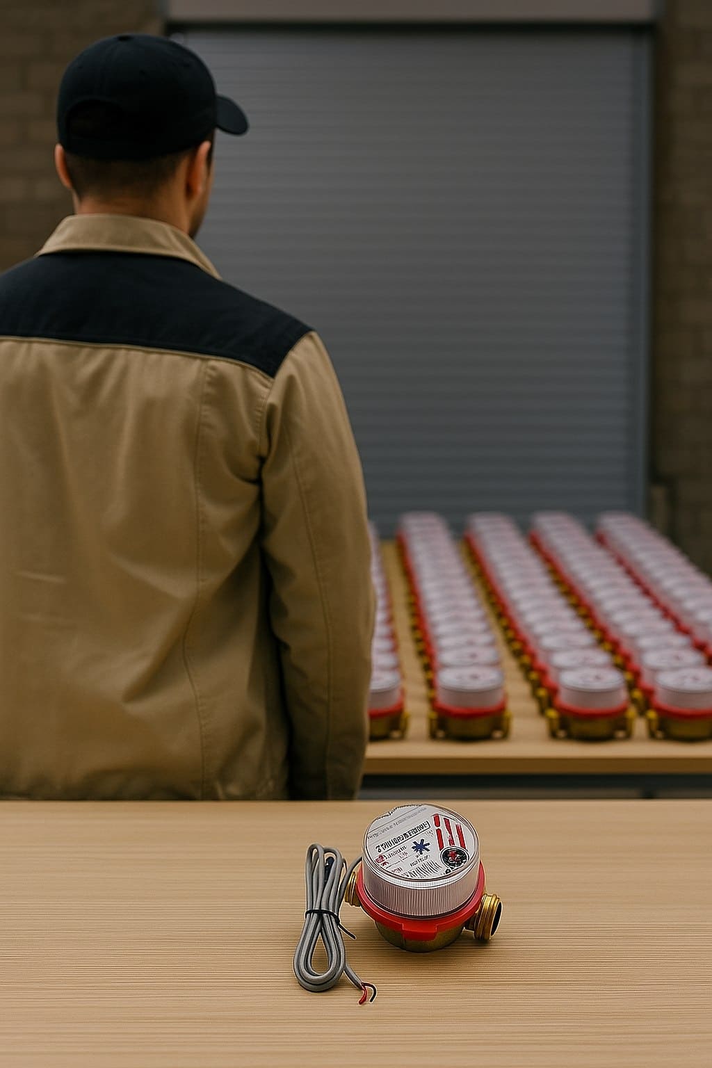 Счетчик воды СВК-15ГМИ Ду15, L=80 мм, с импульсным выходом