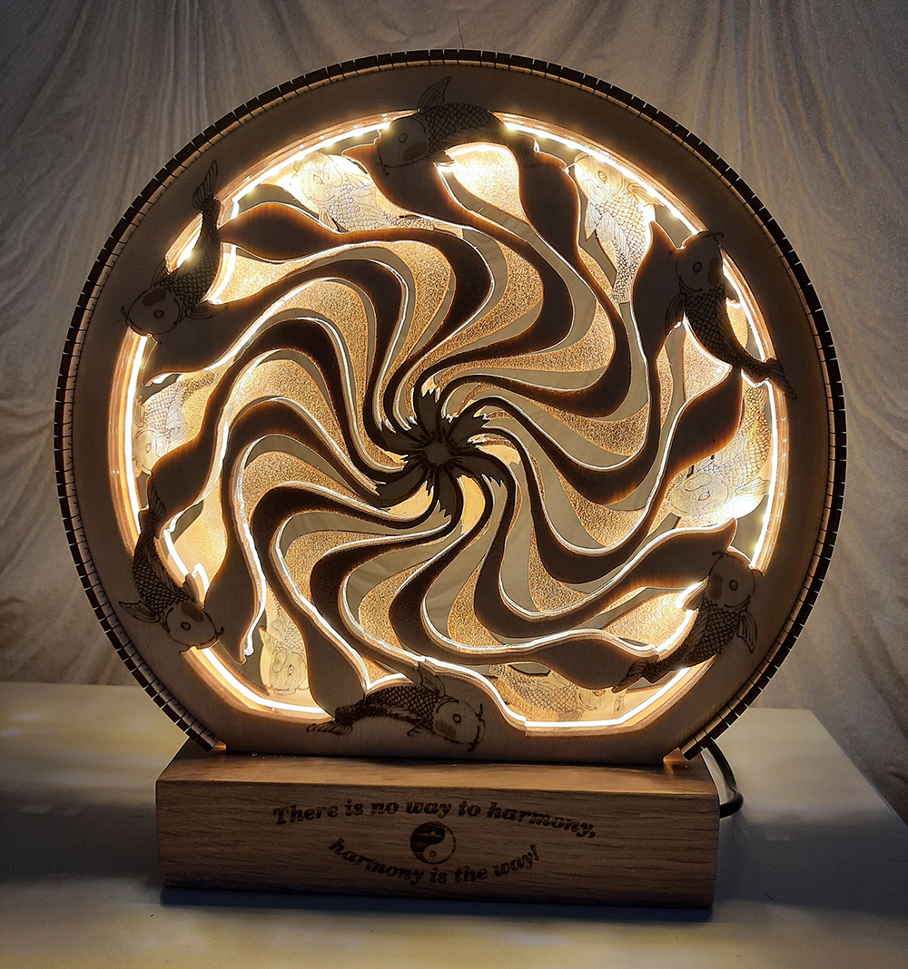 3D модель светильника